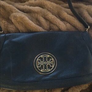 Tory Burch Black Leather Crossbody Bag